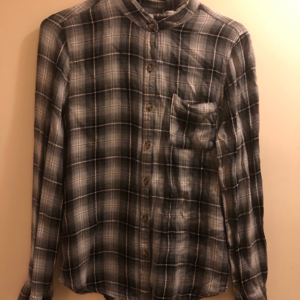 Black and White flannel
